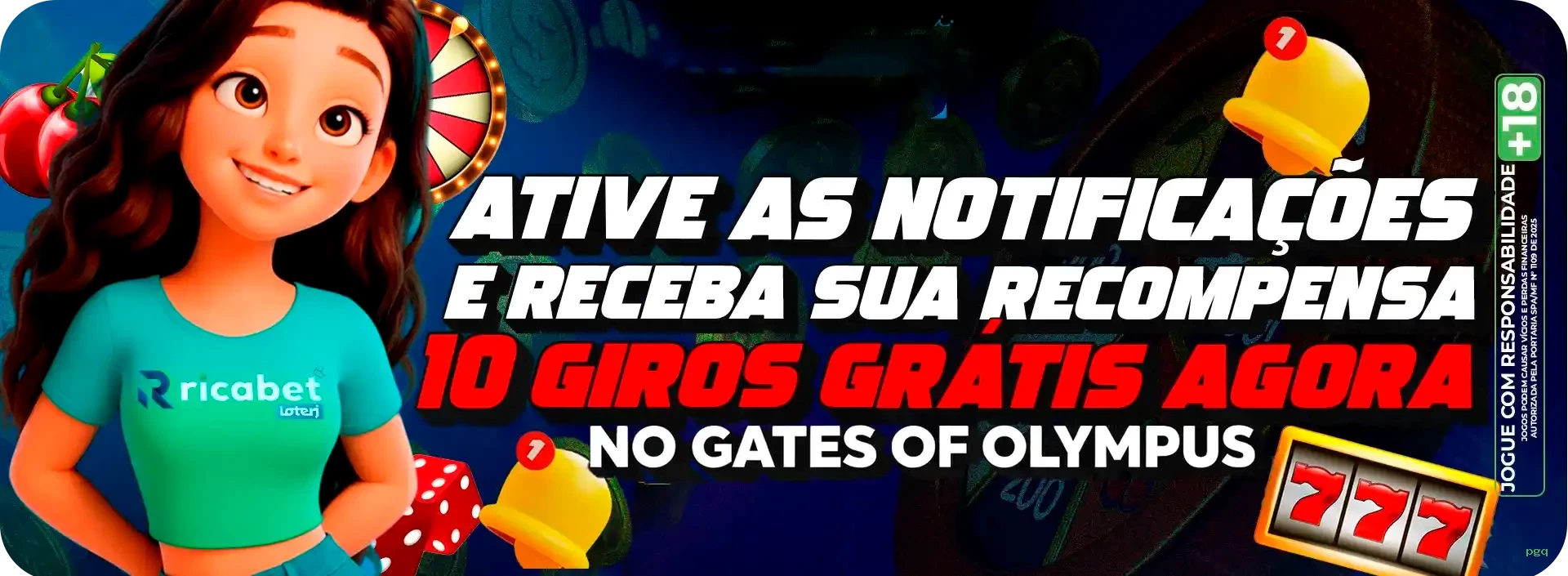 Imagem promocional dos ganhos da pgq