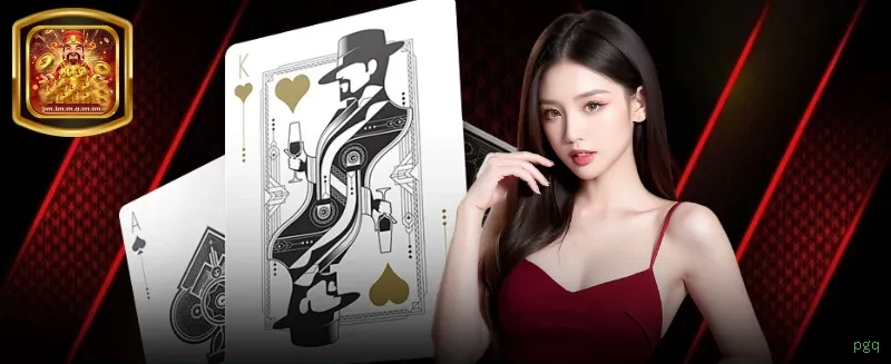 Imagem promocional do cassino online da pgq mostrando jogos ao vivo